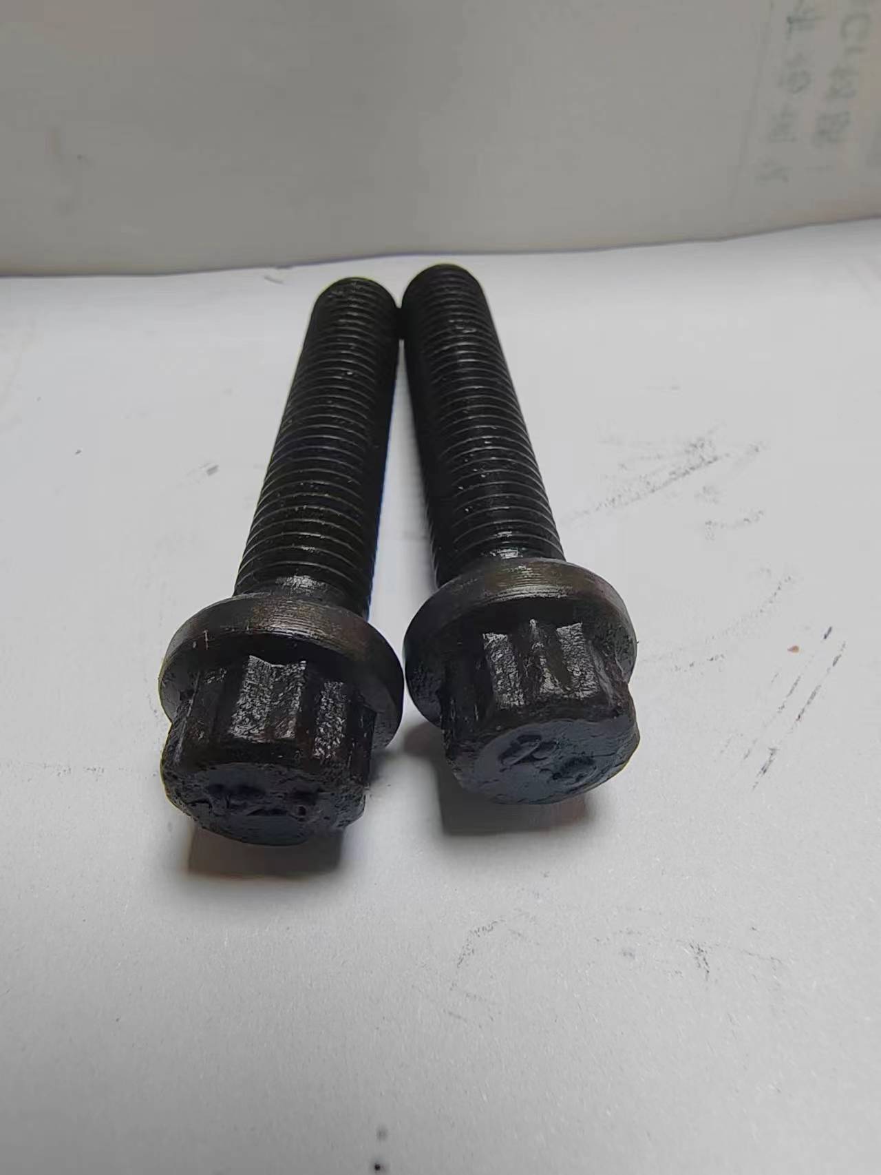 十二角頭全螺紋型高強度螺栓緊固件 十二角法蘭面螺栓 缸蓋螺栓